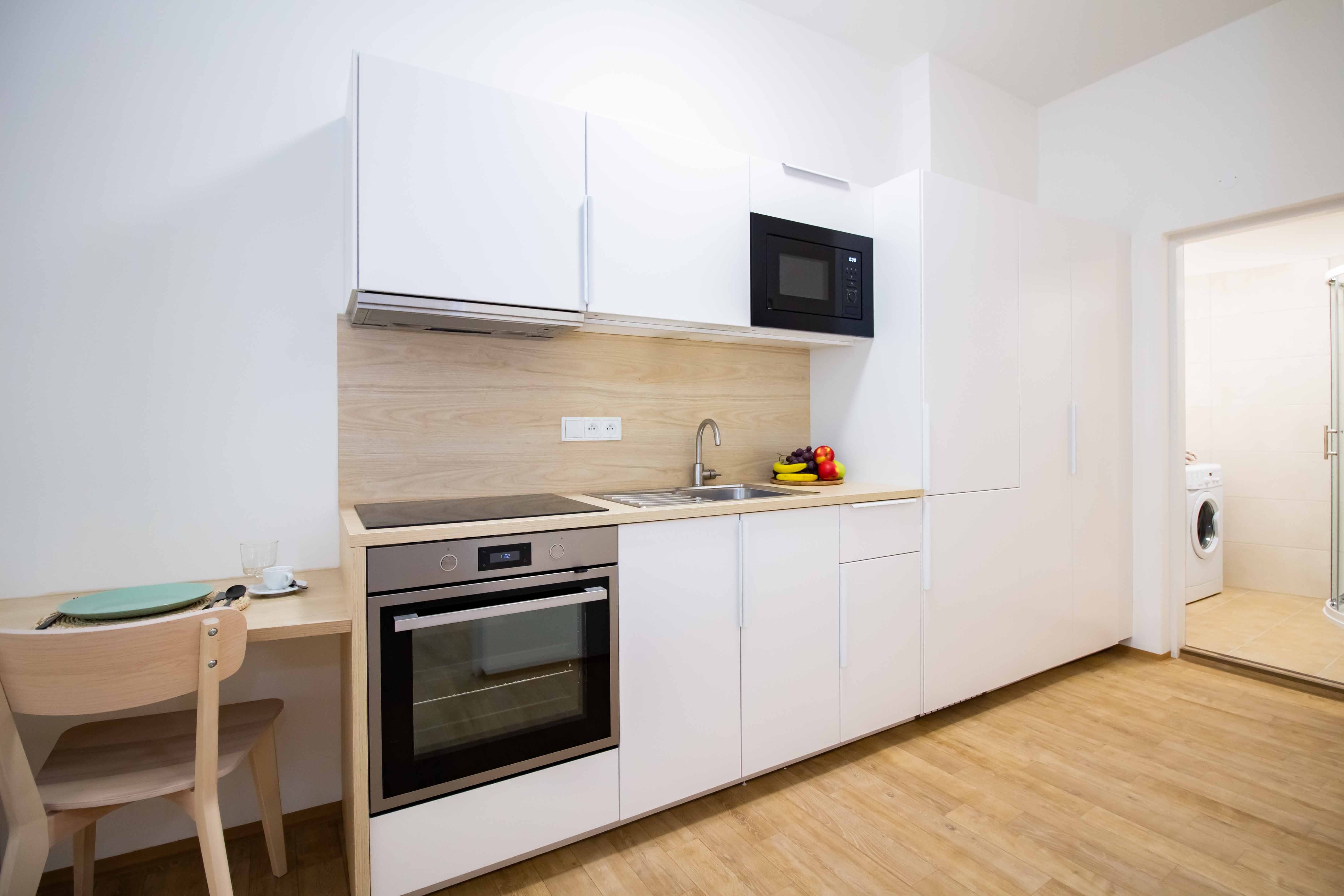 Pronájem lůžek v nově zrekonstruovaném moderním bytě 2+1, centrum Brna – ideální pro 5 studentů — foto 7