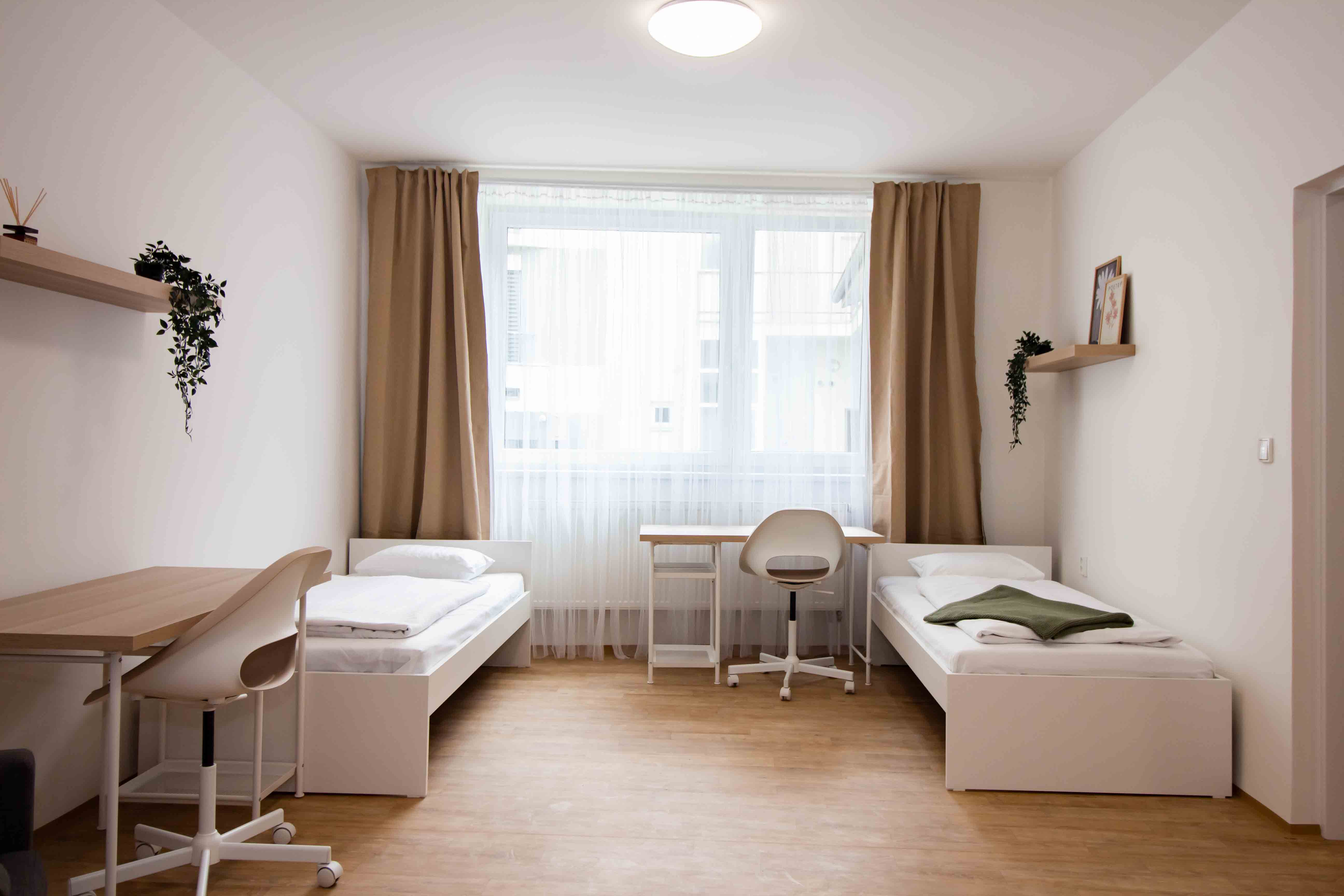 Pronájem lůžek v nově zrekonstruovaném moderním bytě 2+1, centrum Brna – ideální pro 4 studenty — foto 27
