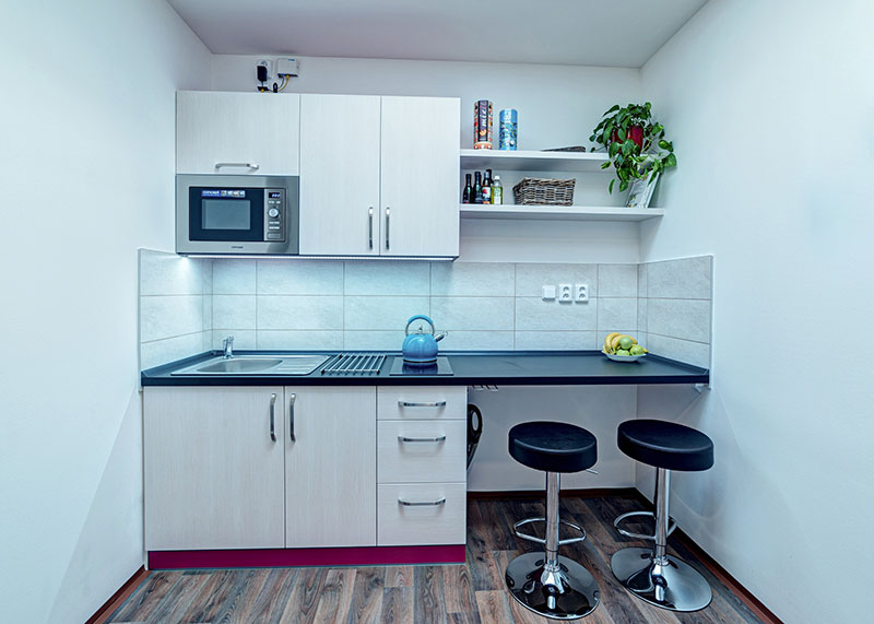 Moderní pokoj 16 m² s kompletním vybavením, internetem a rekuperací – klidné bydlení u parku — foto 4